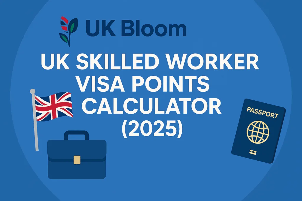 UK Skilled Worker Visa Points Calculator