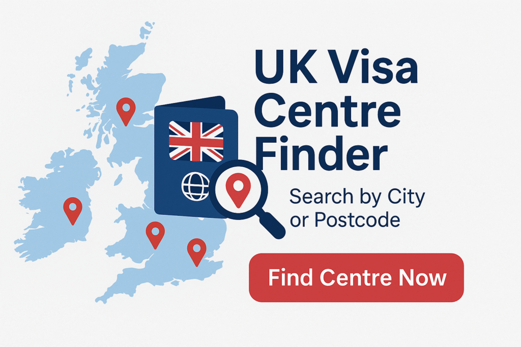 UK Visa Centre Finder