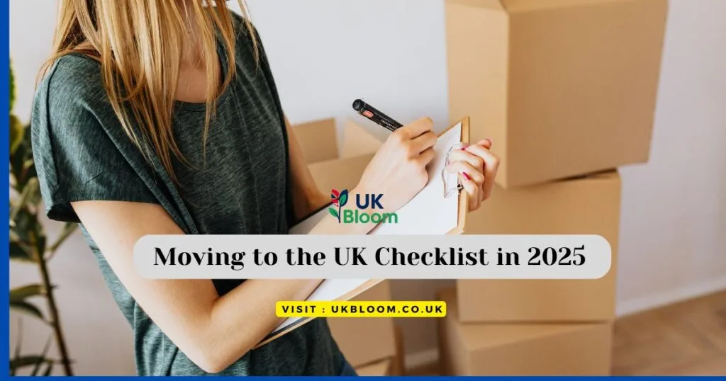Moving to the UK Checklist