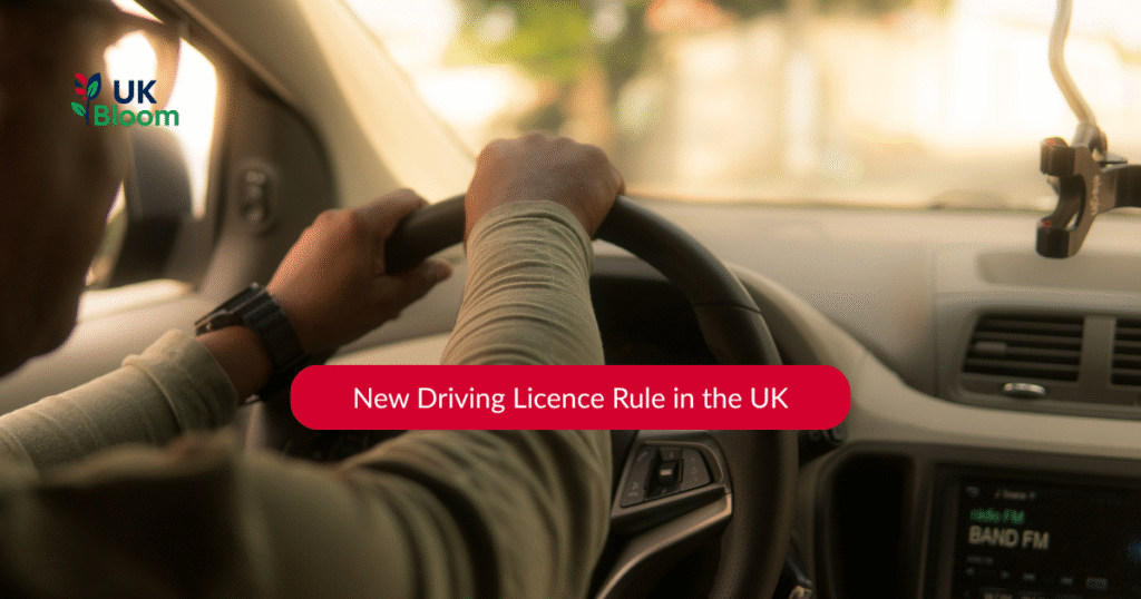 New Driving Licence Rule in the UK