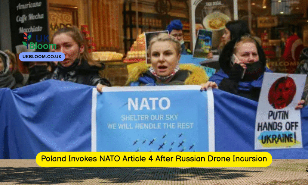 Poland Invokes NATO Article 4 After Russian Drone Incursion